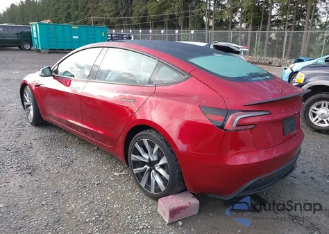 2024 Tesla Model 3 Long Range Dual Motor All-Wheel Drive/Rear-Wheel Drive from USA, damaged, VIN 5YJ3E1EA9RF801868